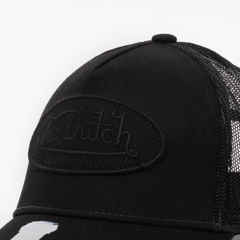 Von Dutch Originals -Trucker Boston Cap, black/black F08161034-01134 Outlet Online Shop